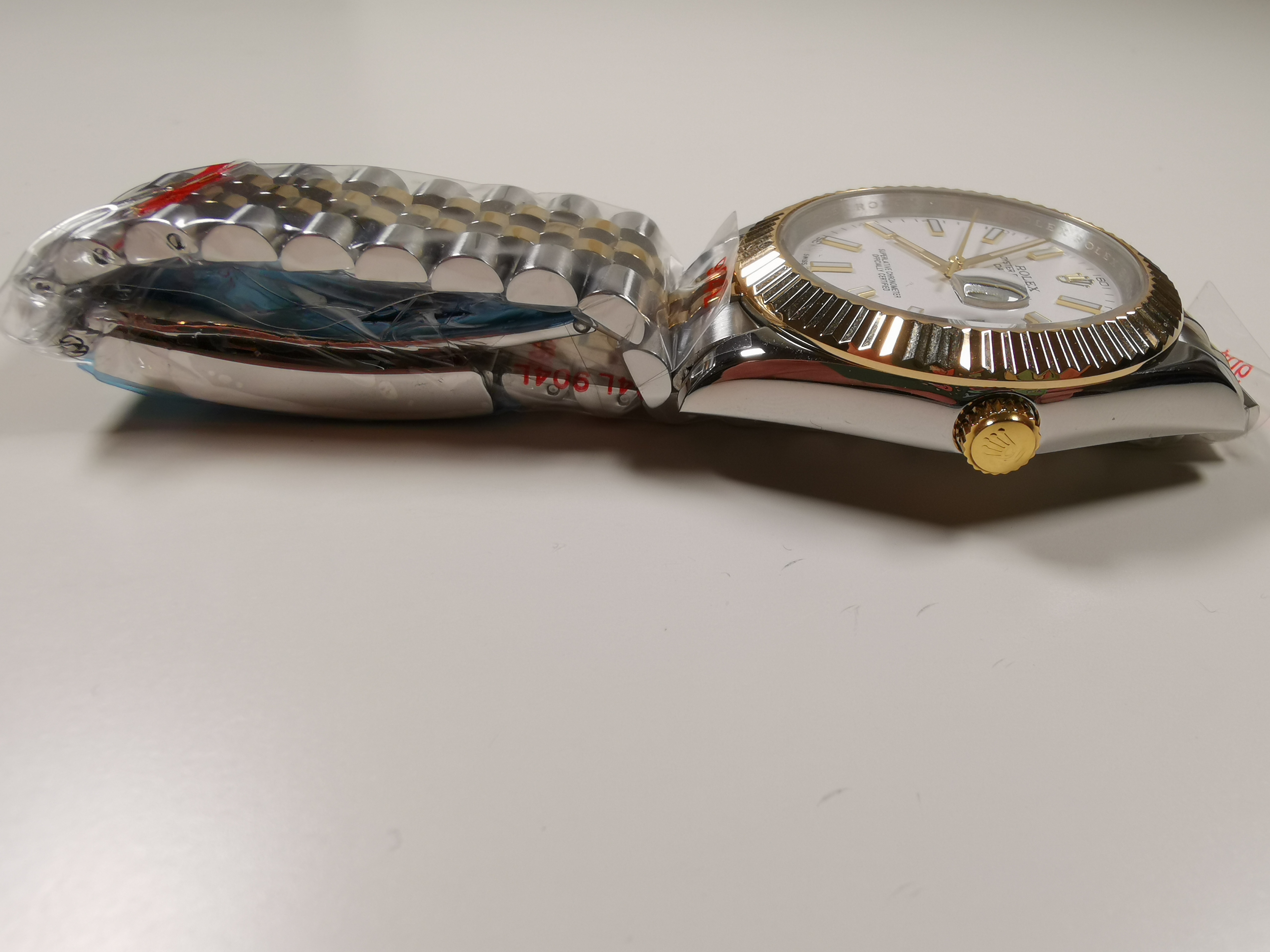 dj tt 40mm white stick dial