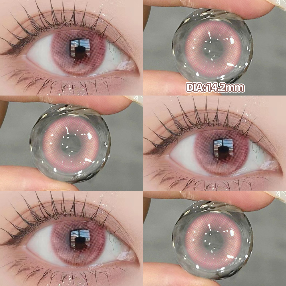 1pair/2pcs BY-INC INCENSE beauty fashion colored contact lens (Rx up to -8.00)
