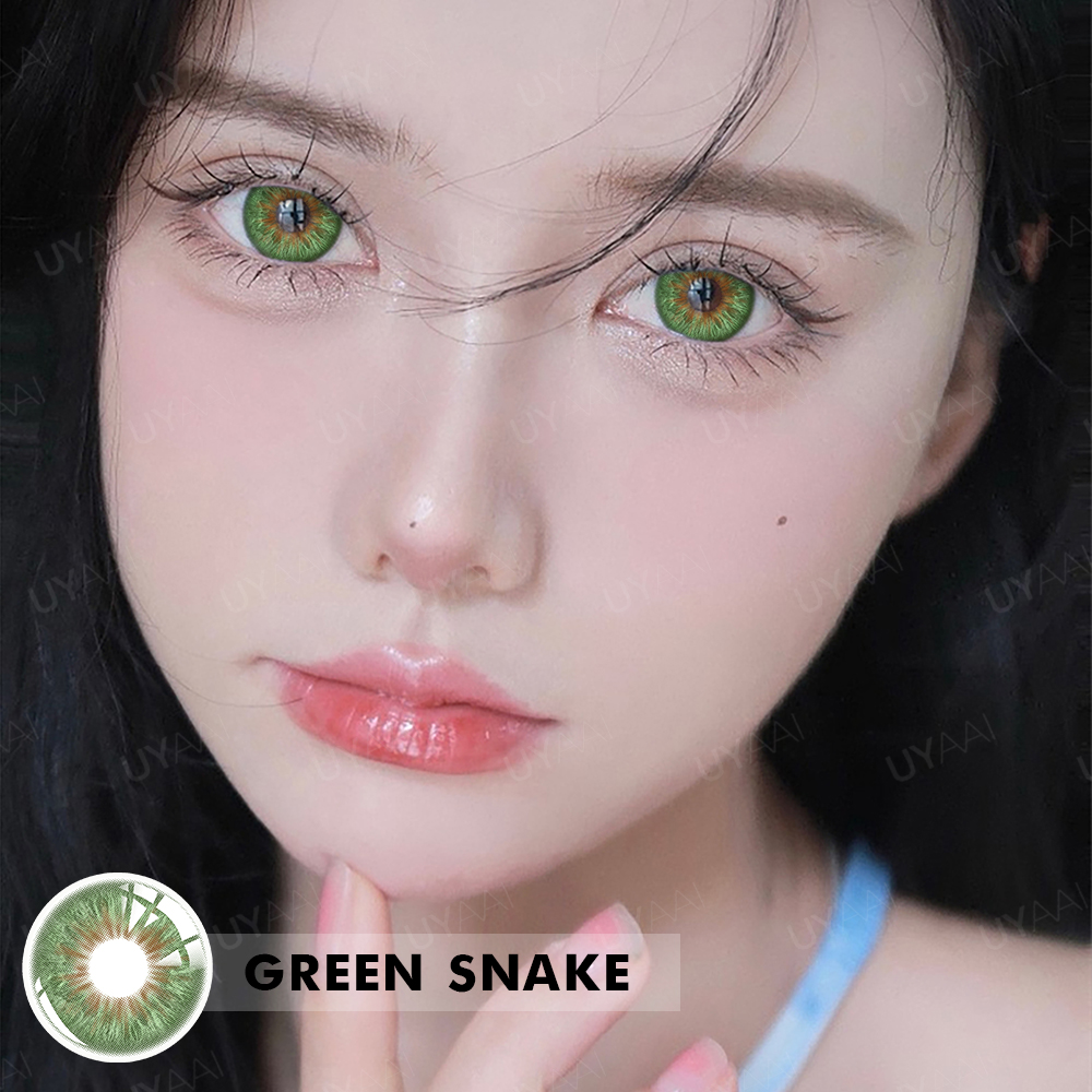 1pair/2pcs BY-WOF wilderness beauty fashion colored contact lens (Rx up to -8.00)