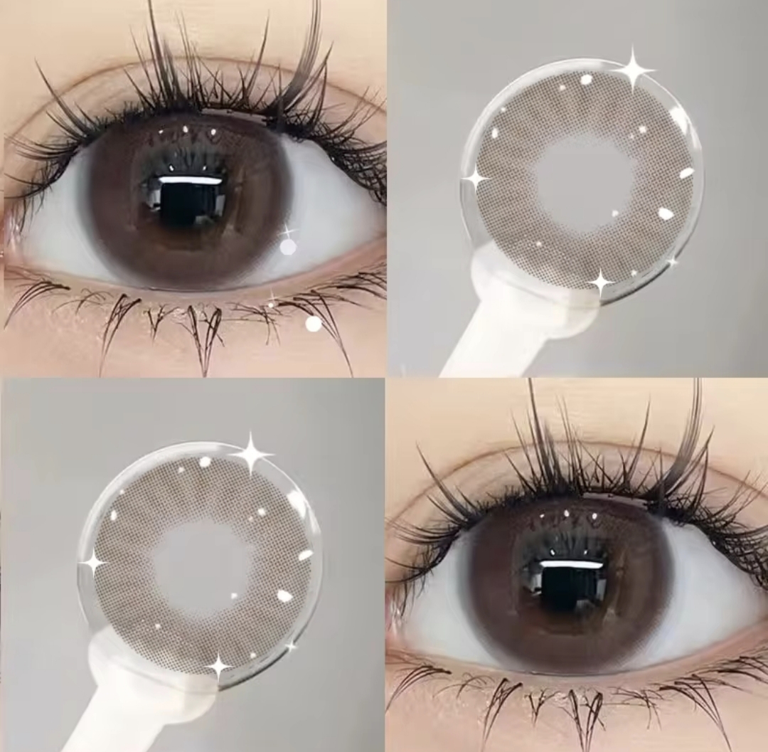 1pair/2pcs BY-SER Serene beauty fashion colored contact lens (Rx up to -8.00)