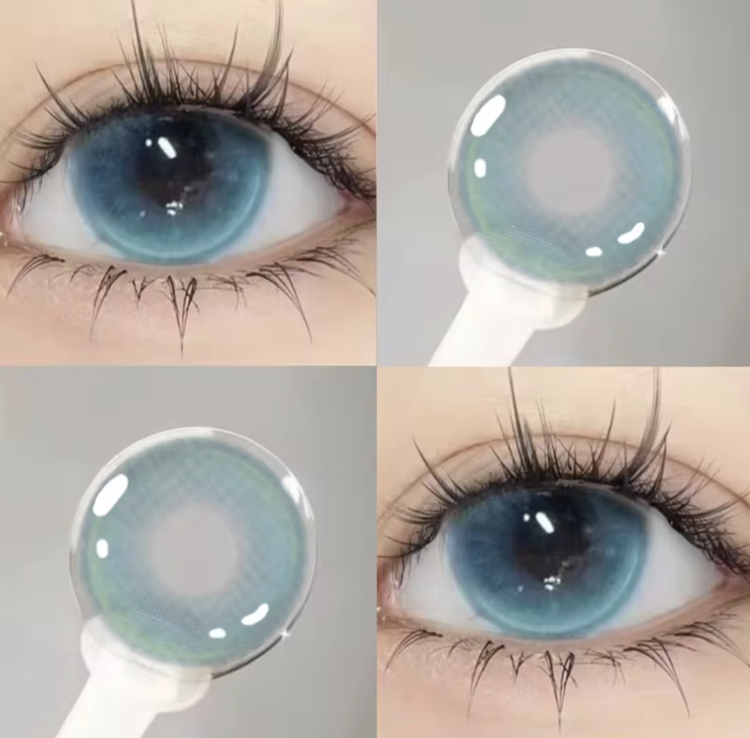 1pair/2pcs BY-SER Serene beauty fashion colored contact lens (Rx up to -8.00)