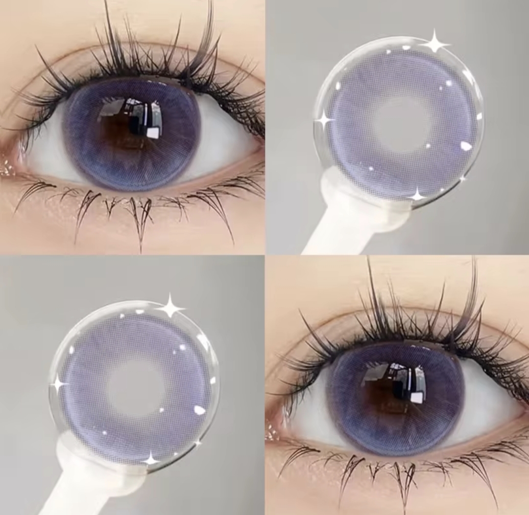 1pair/2pcs BY-SER Serene beauty fashion colored contact lens (Rx up to -8.00)