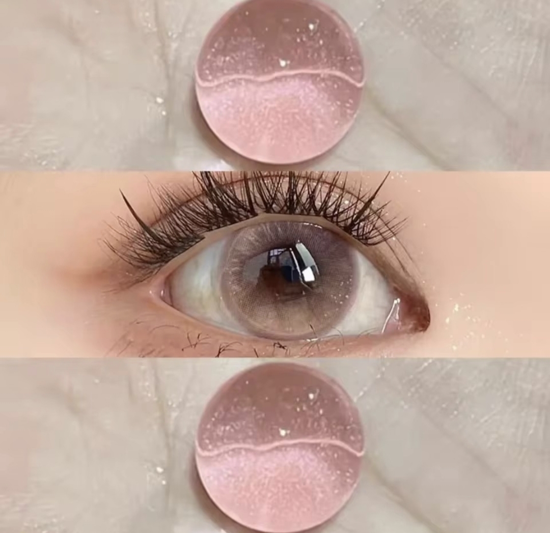 1pair/2pcs BY-KRY Krystal  beauty fashion colored contact lens (Rx up to -8.00)