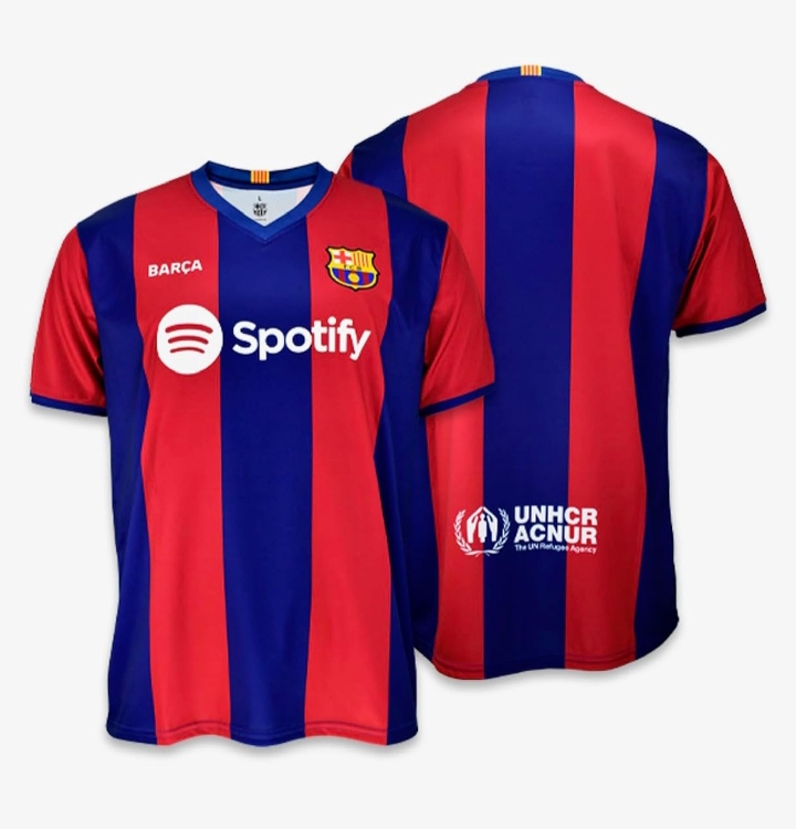 Futbol Club Barcelona Camiseta Primera equipación 2023/2024 - Réplica Oficial con Liciencia Adulto