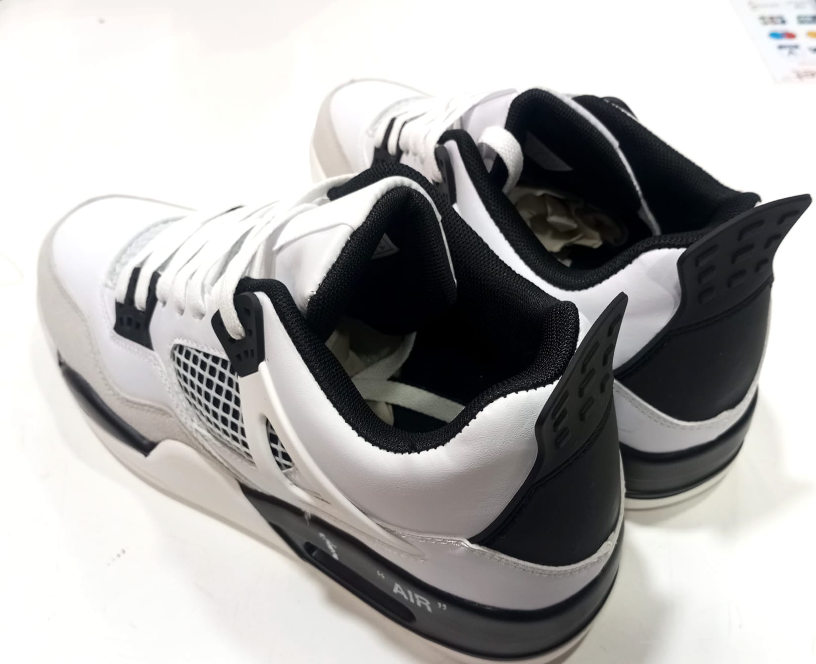 Zapatillas de 4 Air Estilo Retro Skate clásicas para Hombre para Baloncesto para Correr Caminar