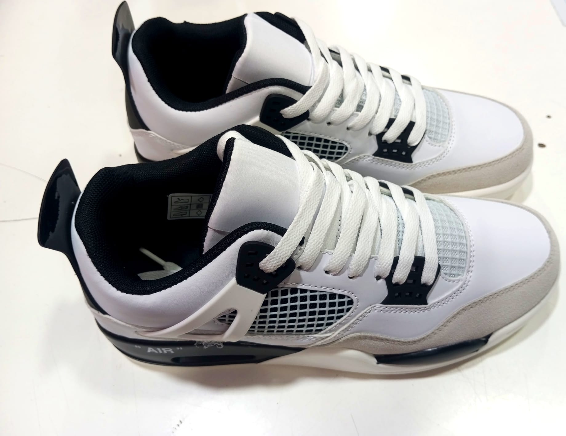 Zapatillas de 4 Air Estilo Retro Skate clásicas para Hombre para Baloncesto para Correr Caminar