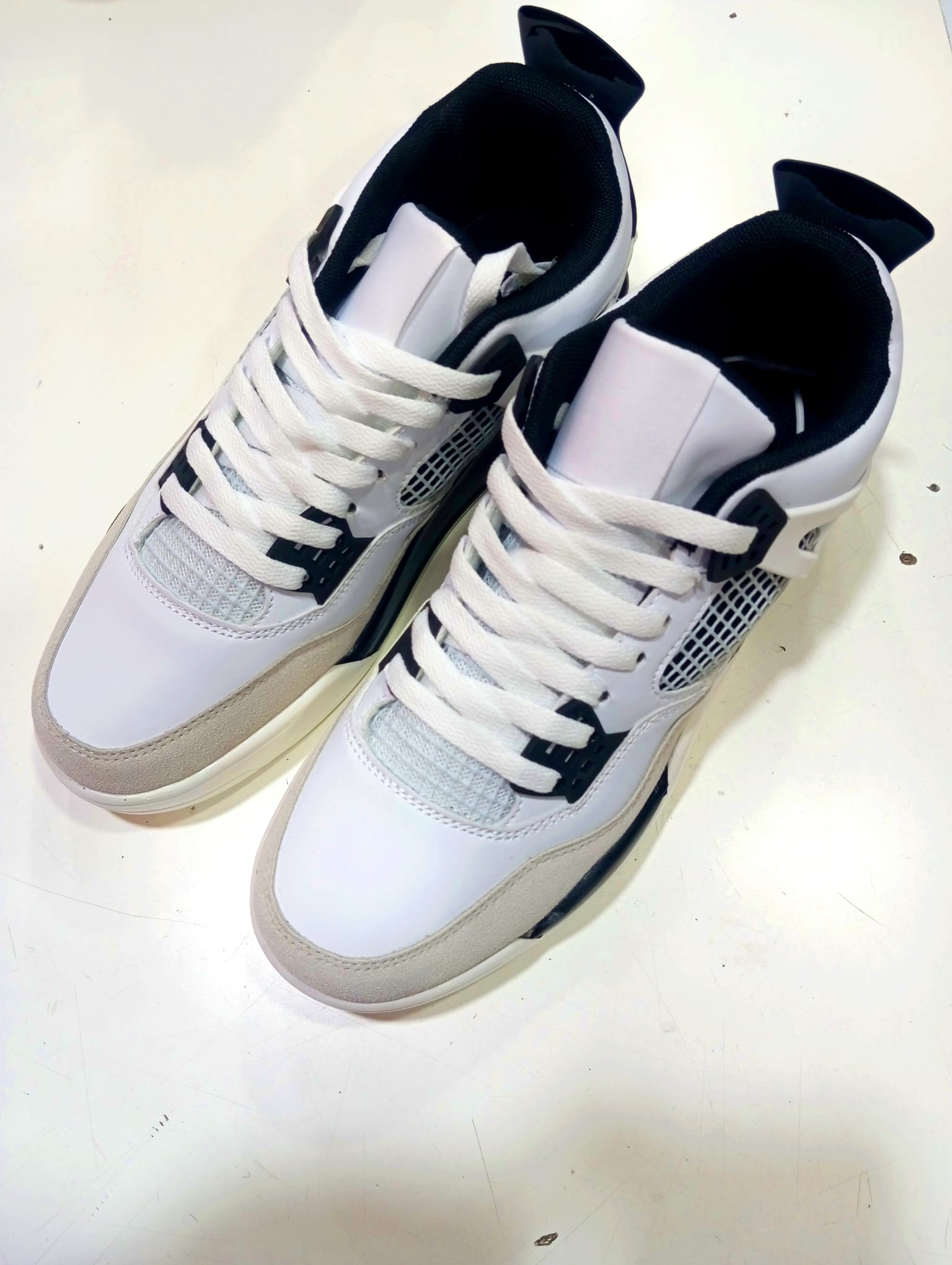 Zapatillas de 4 Air Estilo Retro Skate clásicas para Hombre para Baloncesto para Correr Caminar