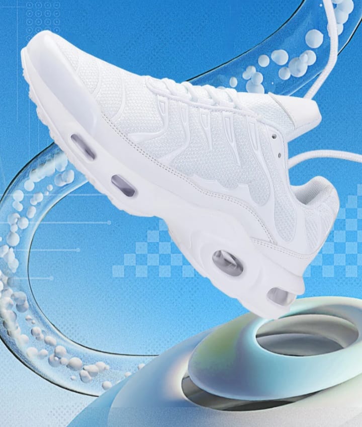 zapatillas de deporte con cojin de aire de alta elasticida para hombre zapatos de transpirables