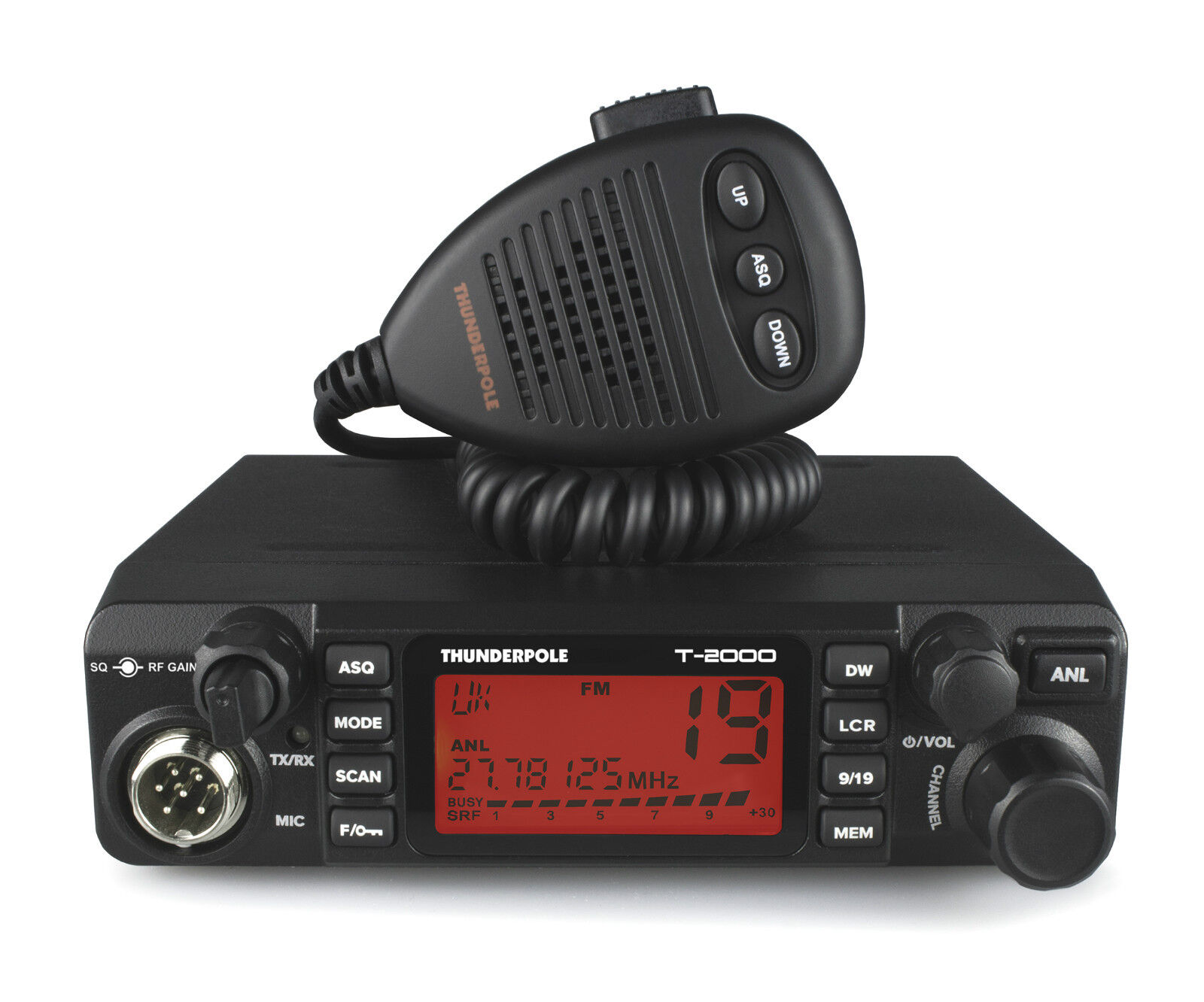 THUNDERPOLE T2000 CB 27 MHz AM/FM Mobile Transceiver