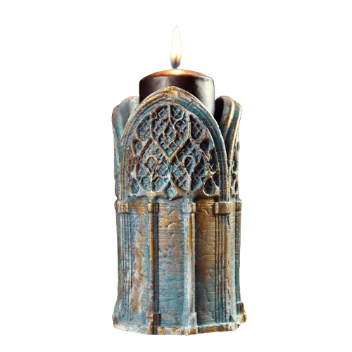 3D Printed Gothic Candle Holder