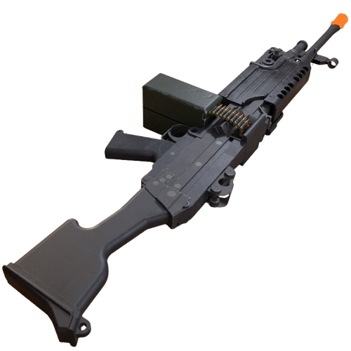 M249 Mk 2 SAW — 1:1 3D printed INERT prop. Painted, assembled
