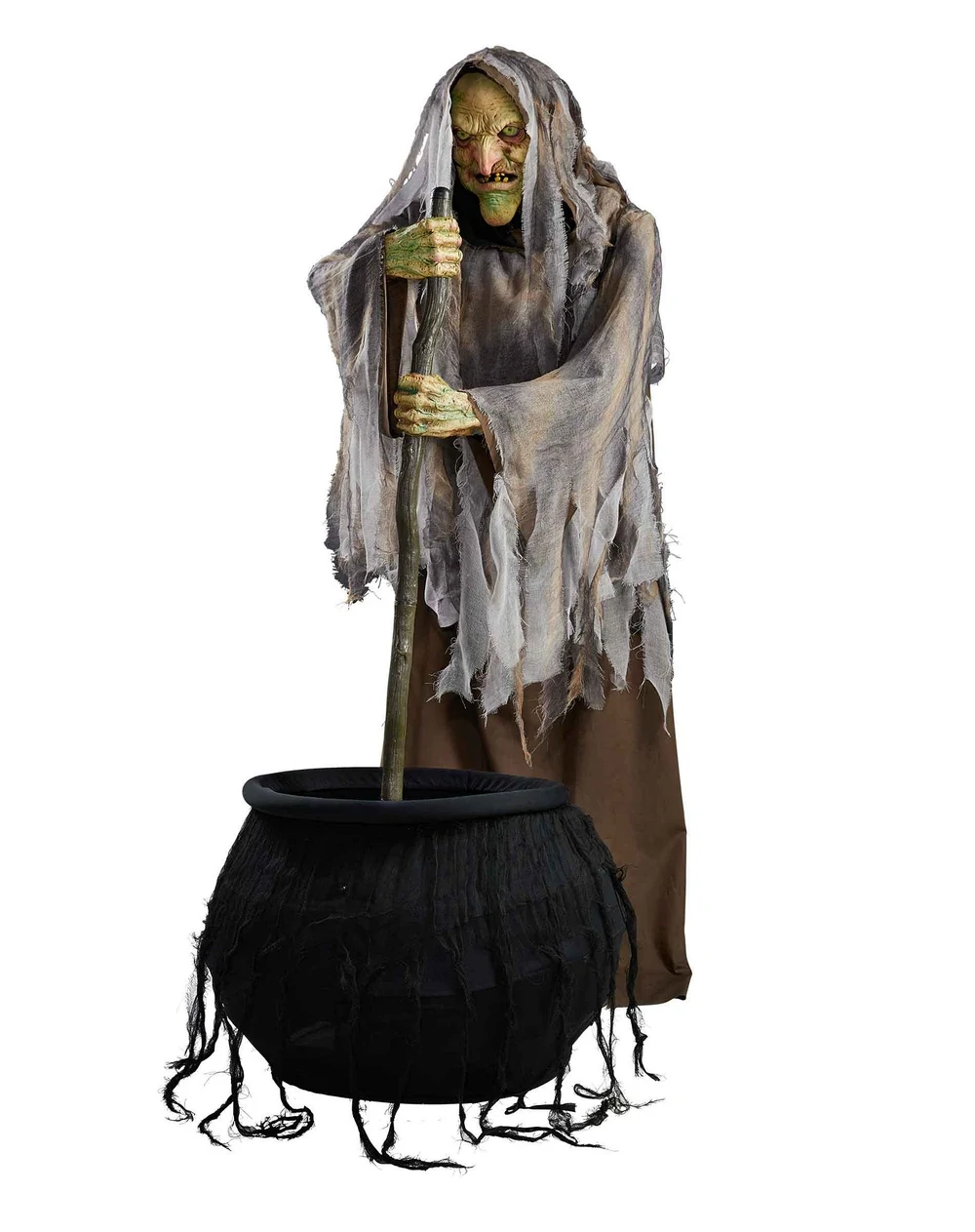 Spirit Halloween Cauldron Witch