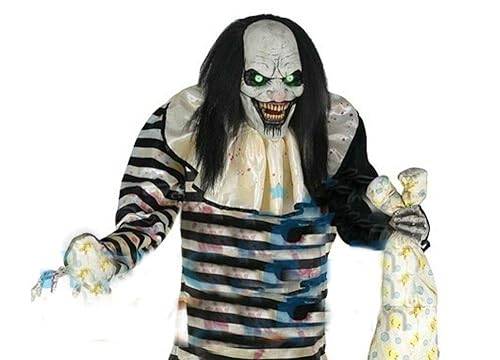 7ft Sweet Dreams Spirit Halloween Clown Animated Prop Animatronic Decoration