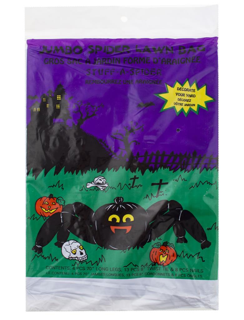 4M Giant Yard Leaf Bag Spider