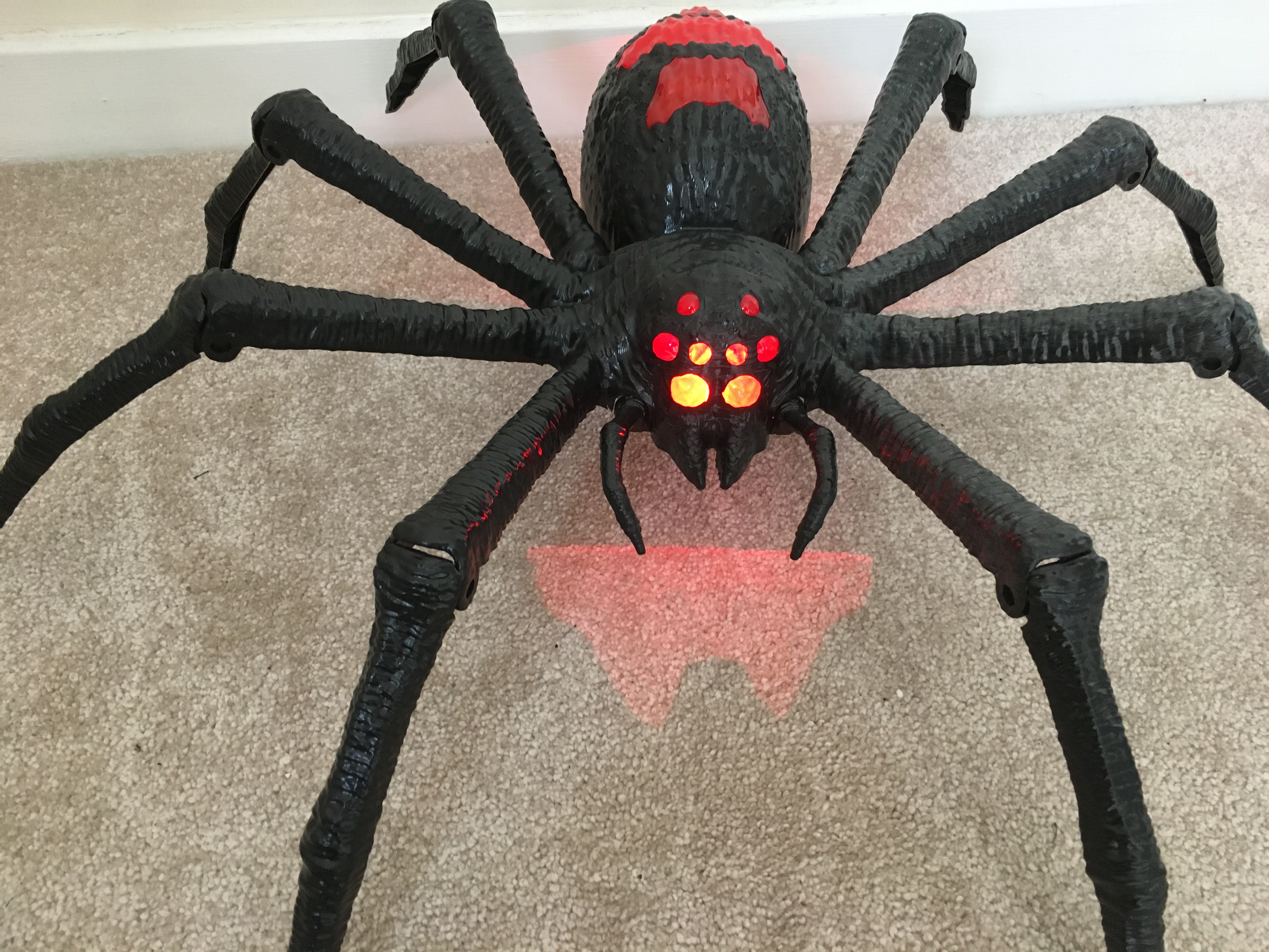 68cm LED Wicked Webby Spider