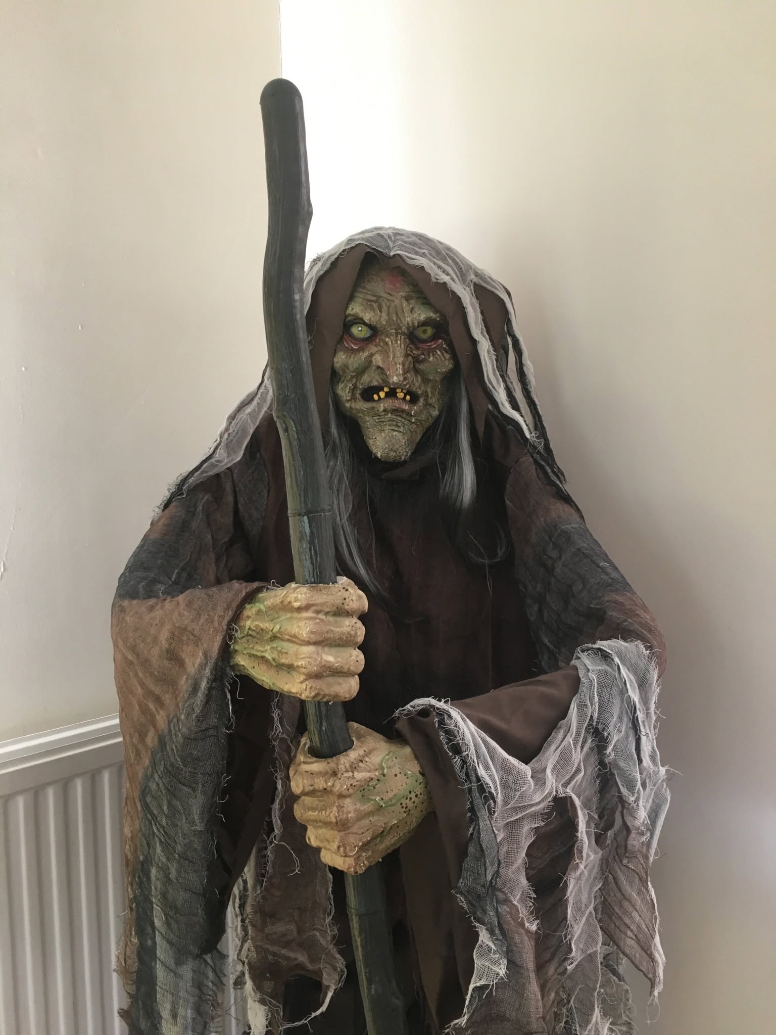 Spirit Halloween Cauldron Witch