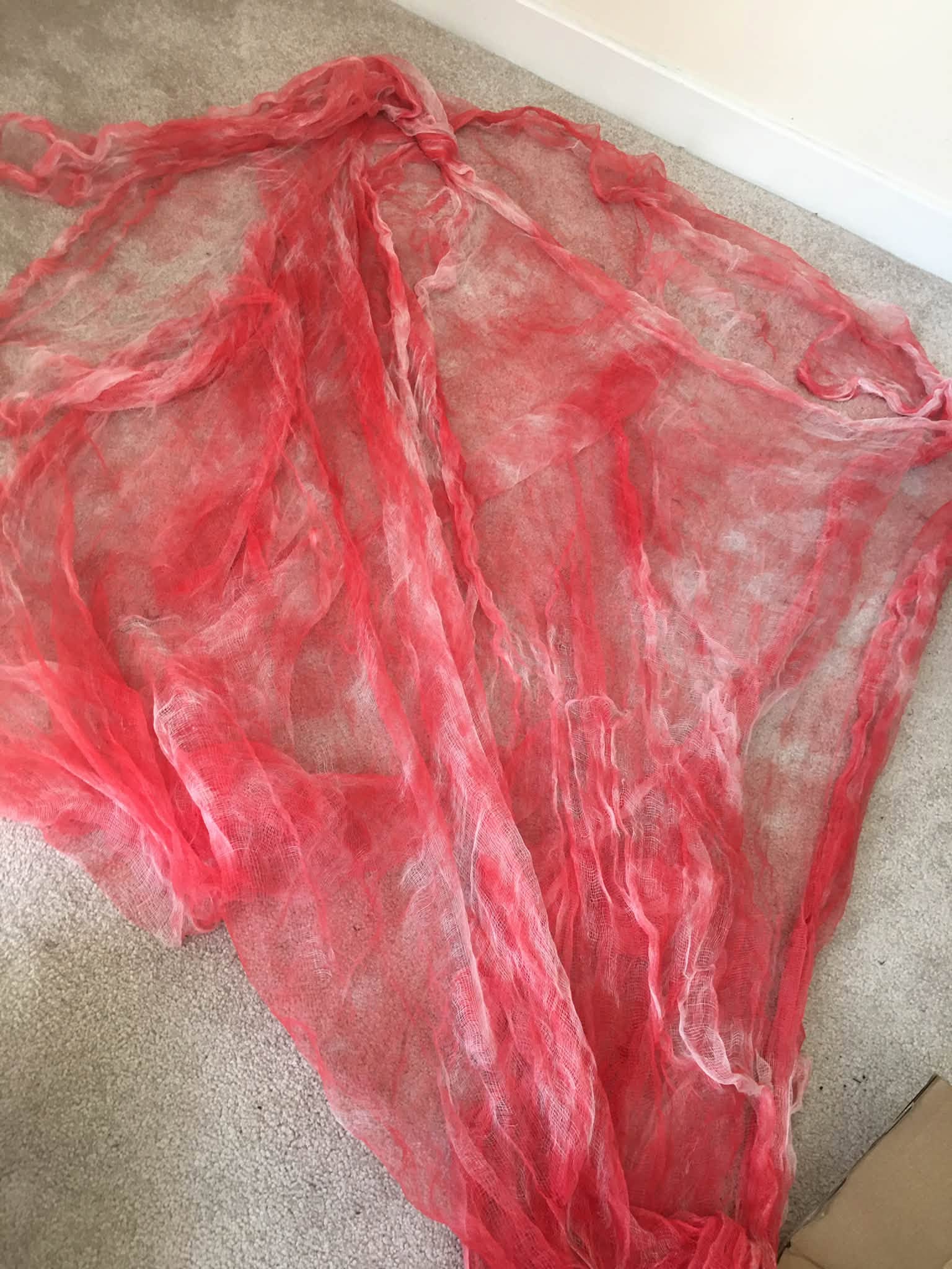SHORT 1m x 1.5m Bloody Creepy Cloth