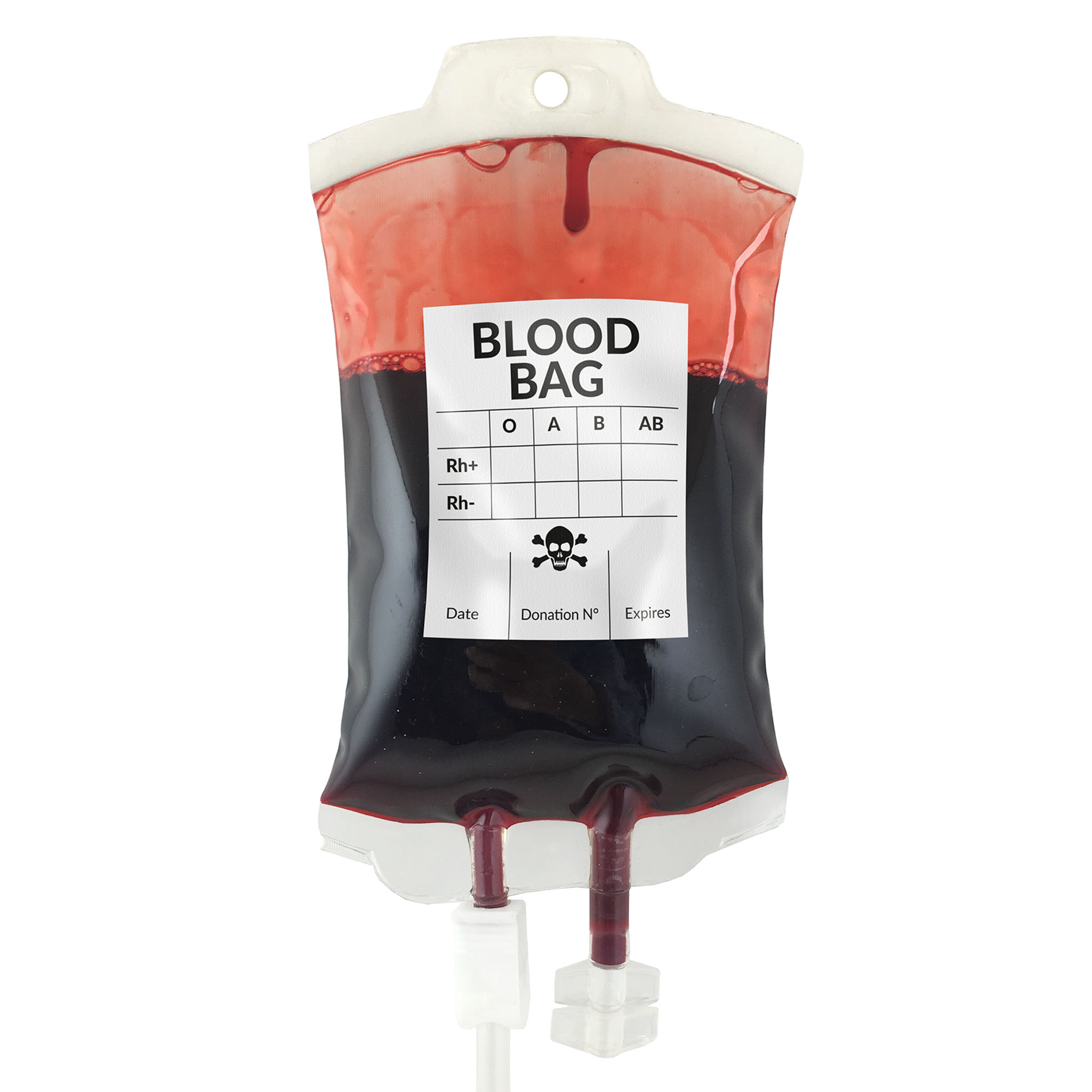 Fake IV Blood Bag