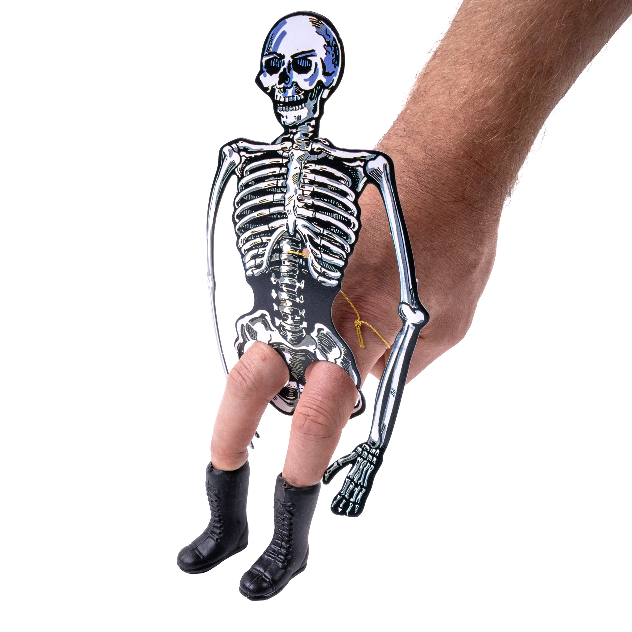 Original 1960's Skeleton Puppet