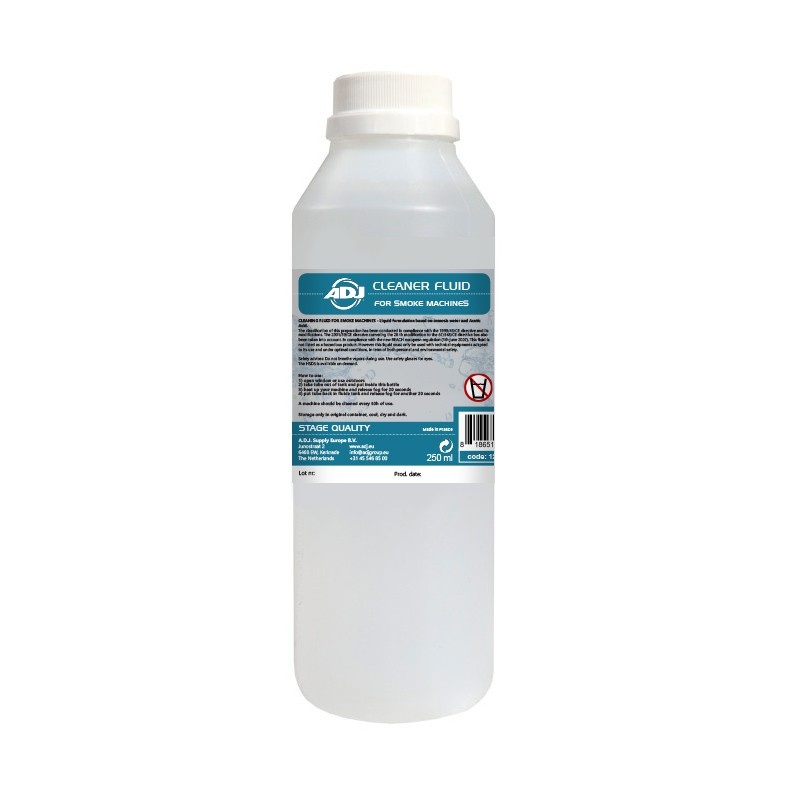ADJ 250ml Cleaning fluid for ALL Smoke Machine