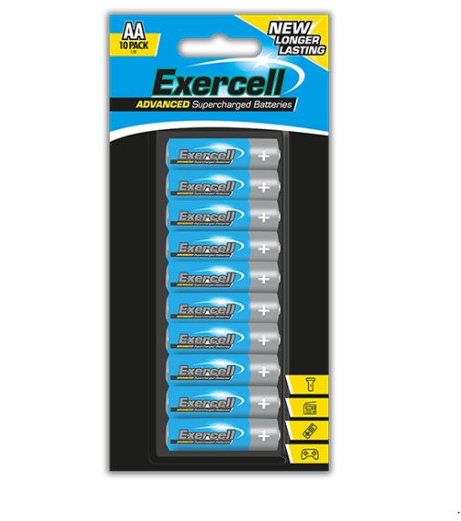 10 Pack AA batteries