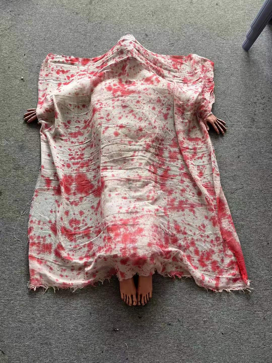 6ft Dead Body with Sheet Prop