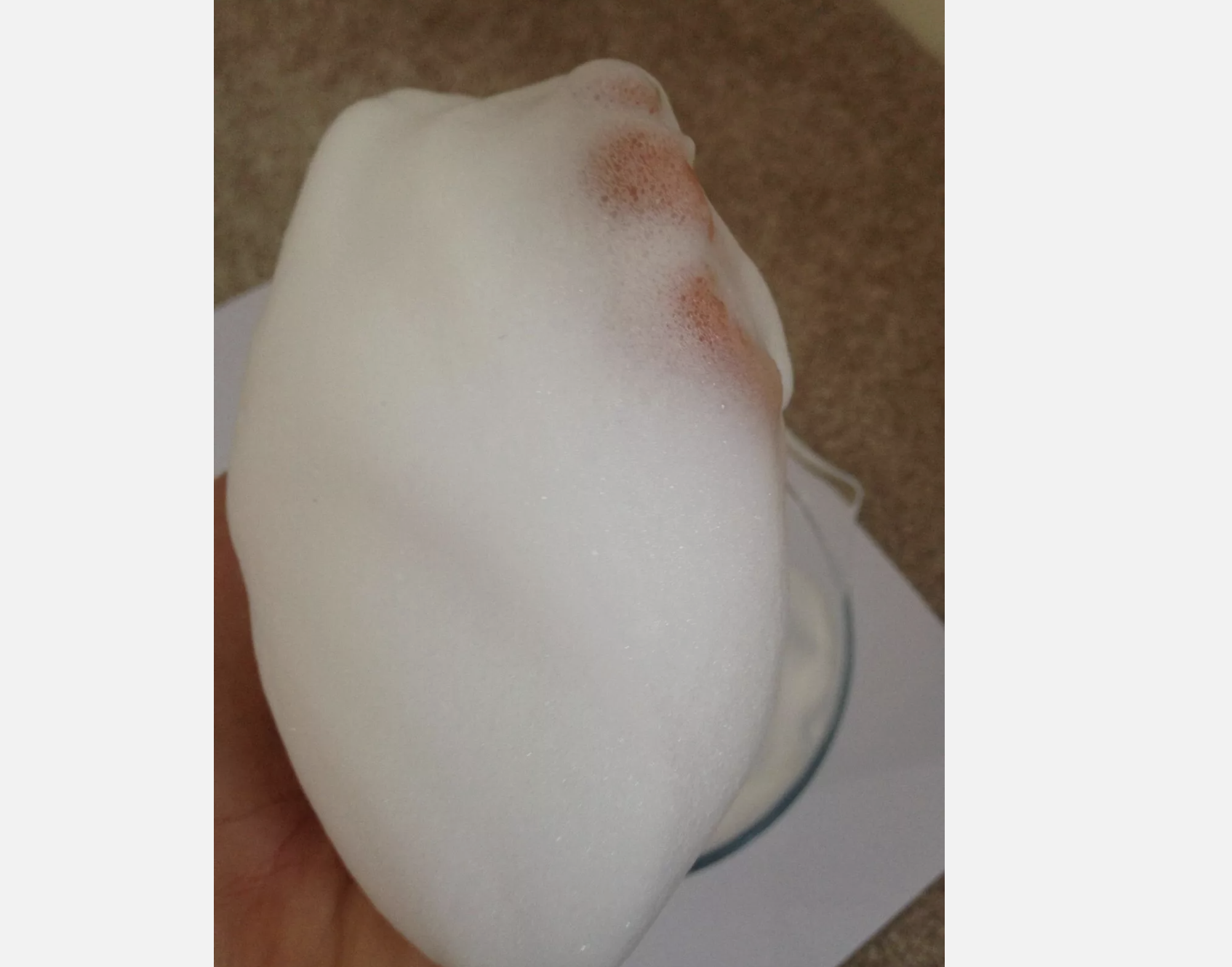CUSTARD PIE FOAM