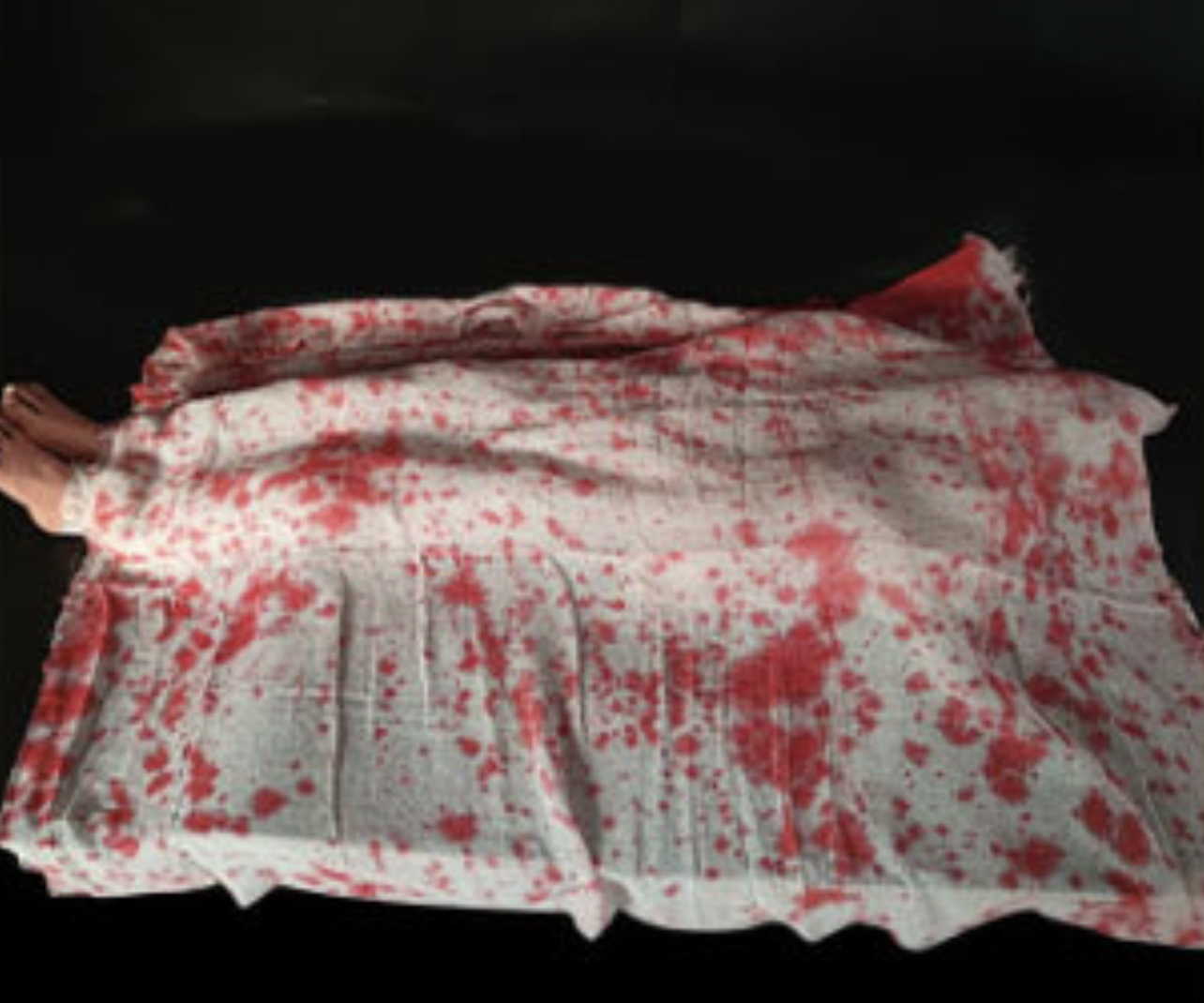 6ft Dead Body with Sheet Prop