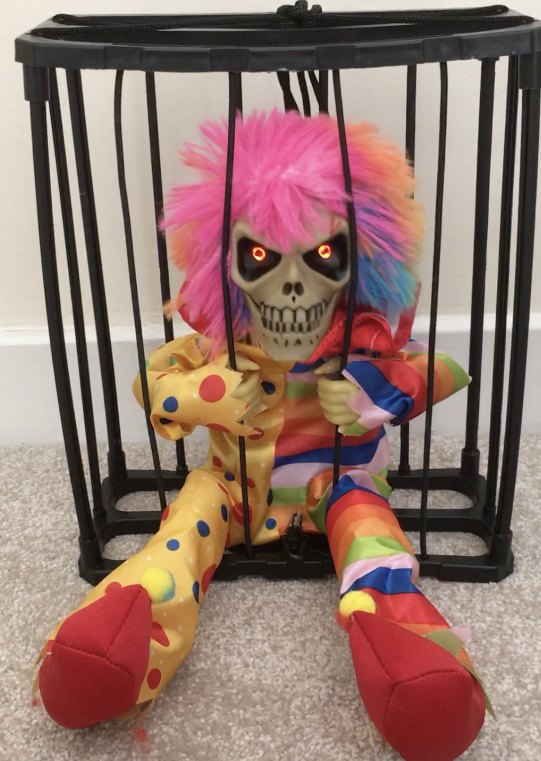 Clown in Cage prop