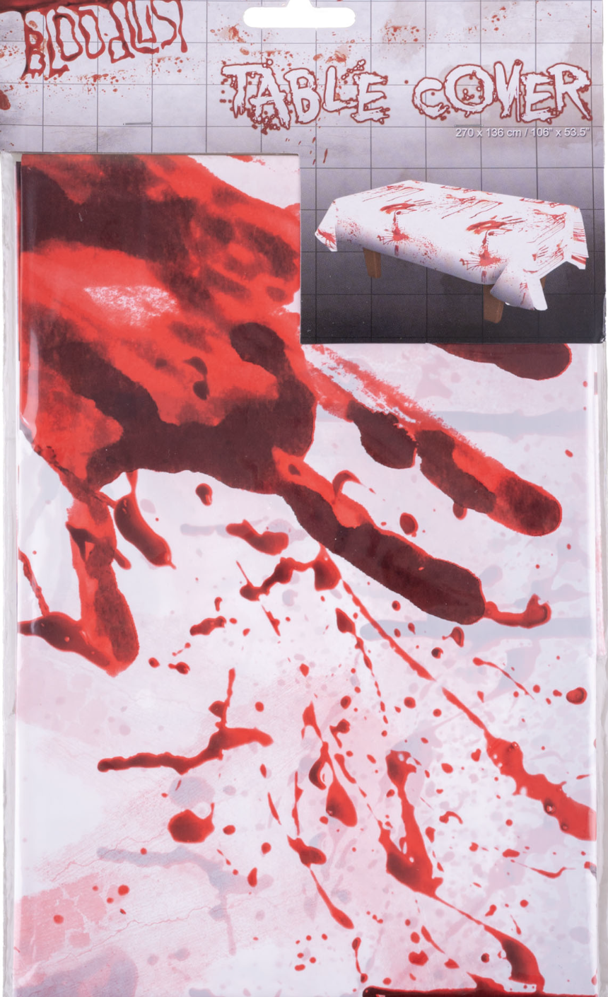 Bloody tablecloth 270 x 136 cm