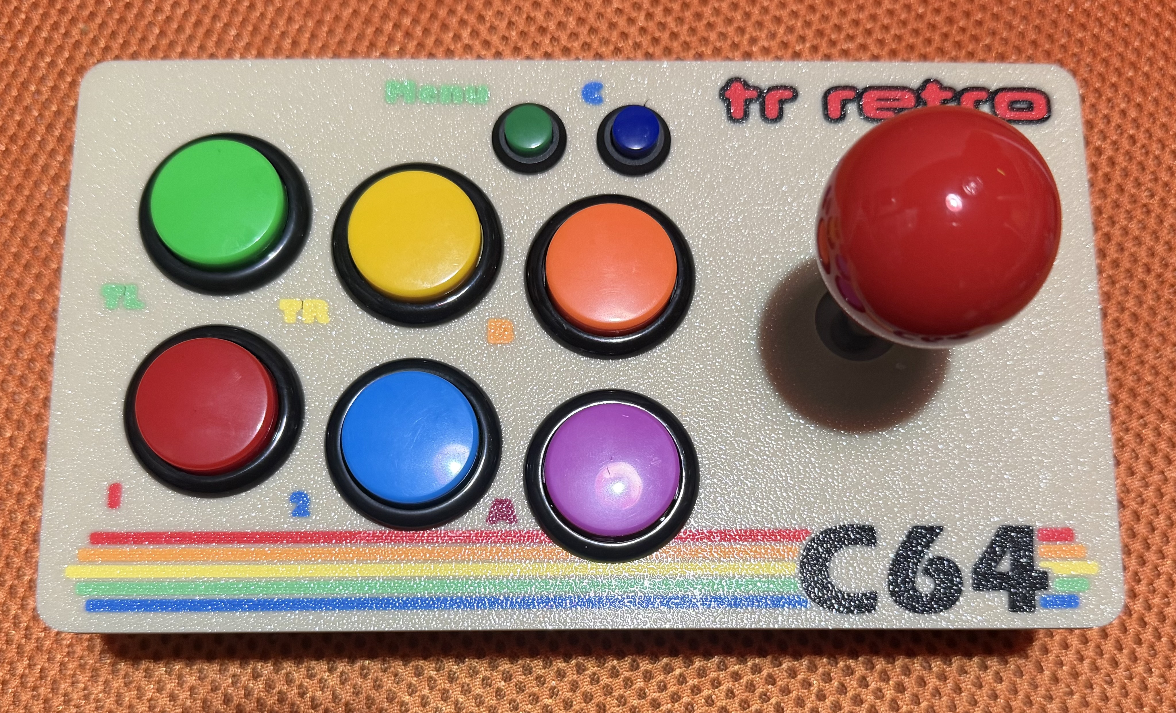6 Button USB arcade joystick