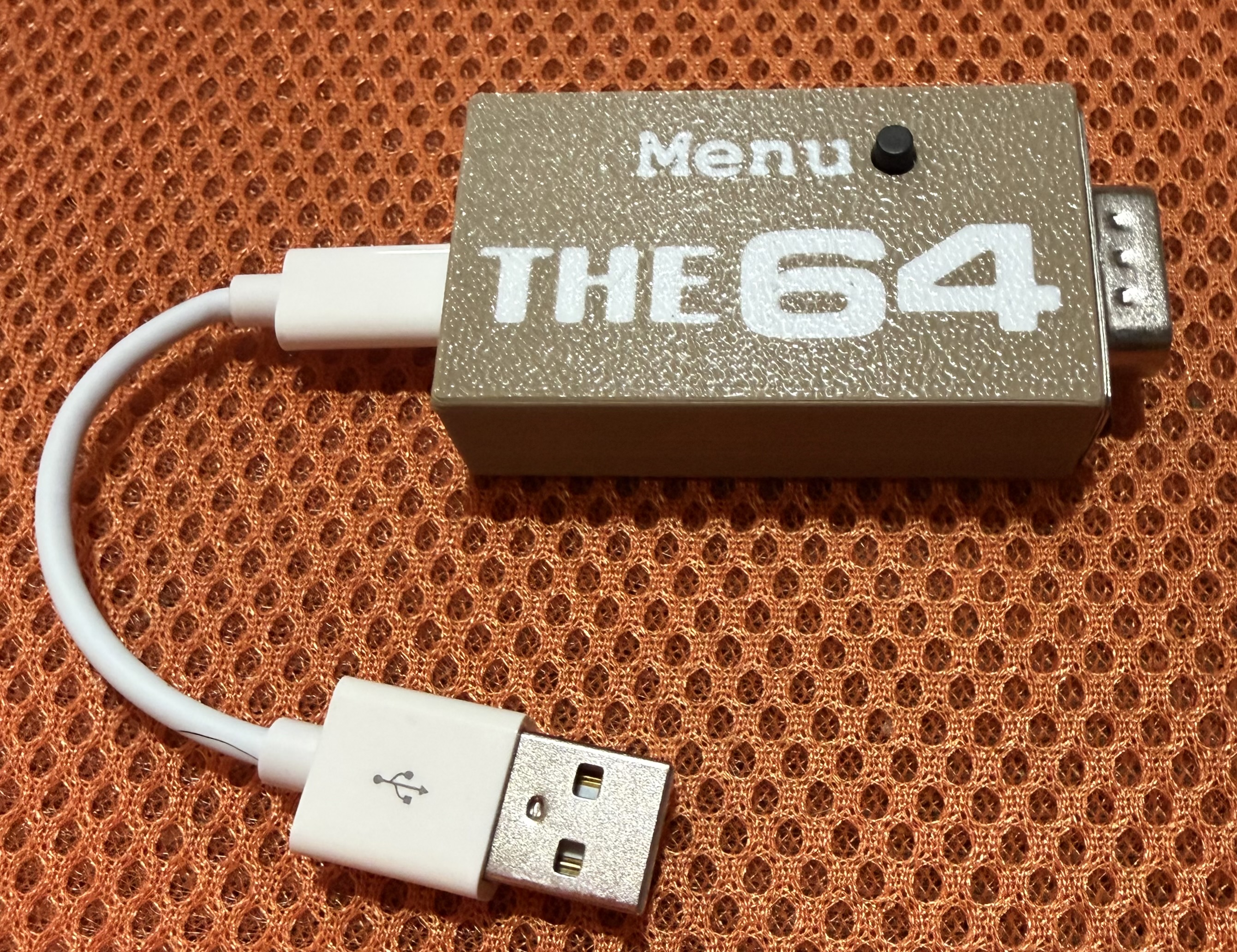 The C64 DB9 to USB joystick adapter
