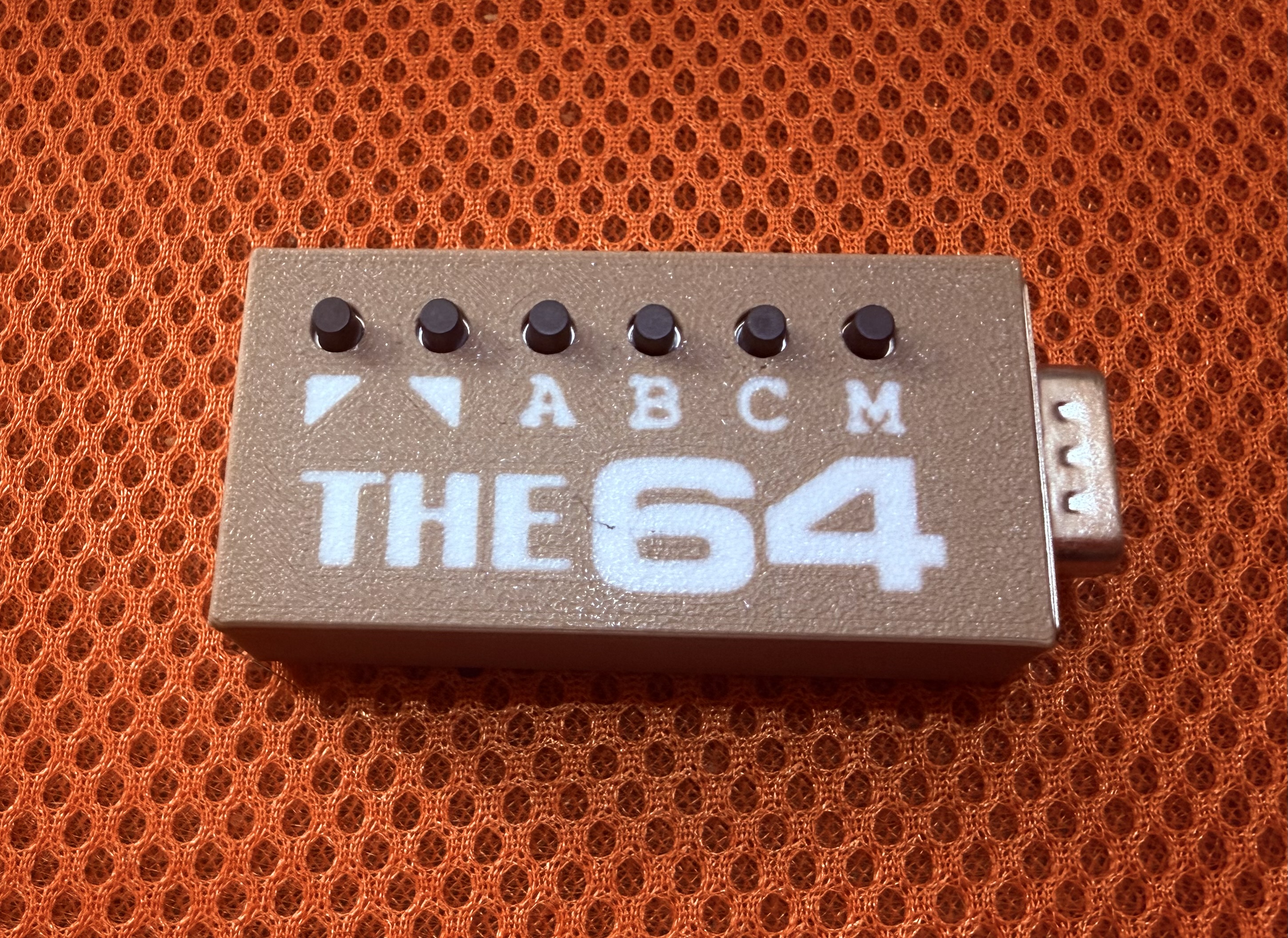 The C64 DB9 to USB joystick adapter