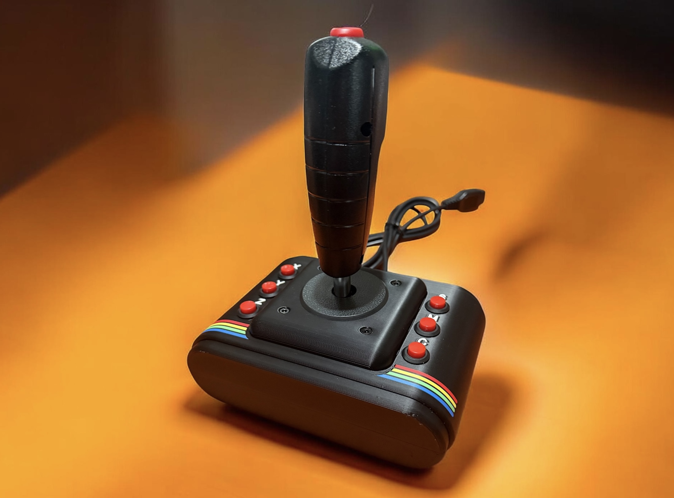 8 Button Arcade Flight Stick