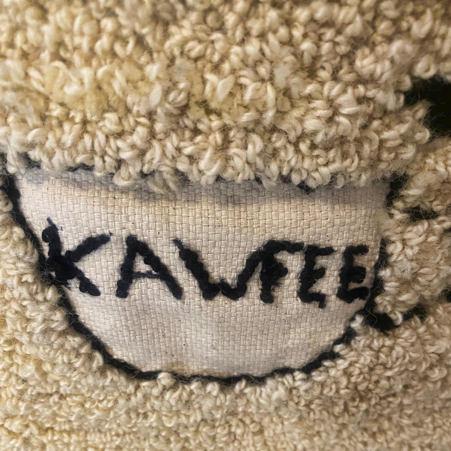 "New York Kawfee Crow" Pillow