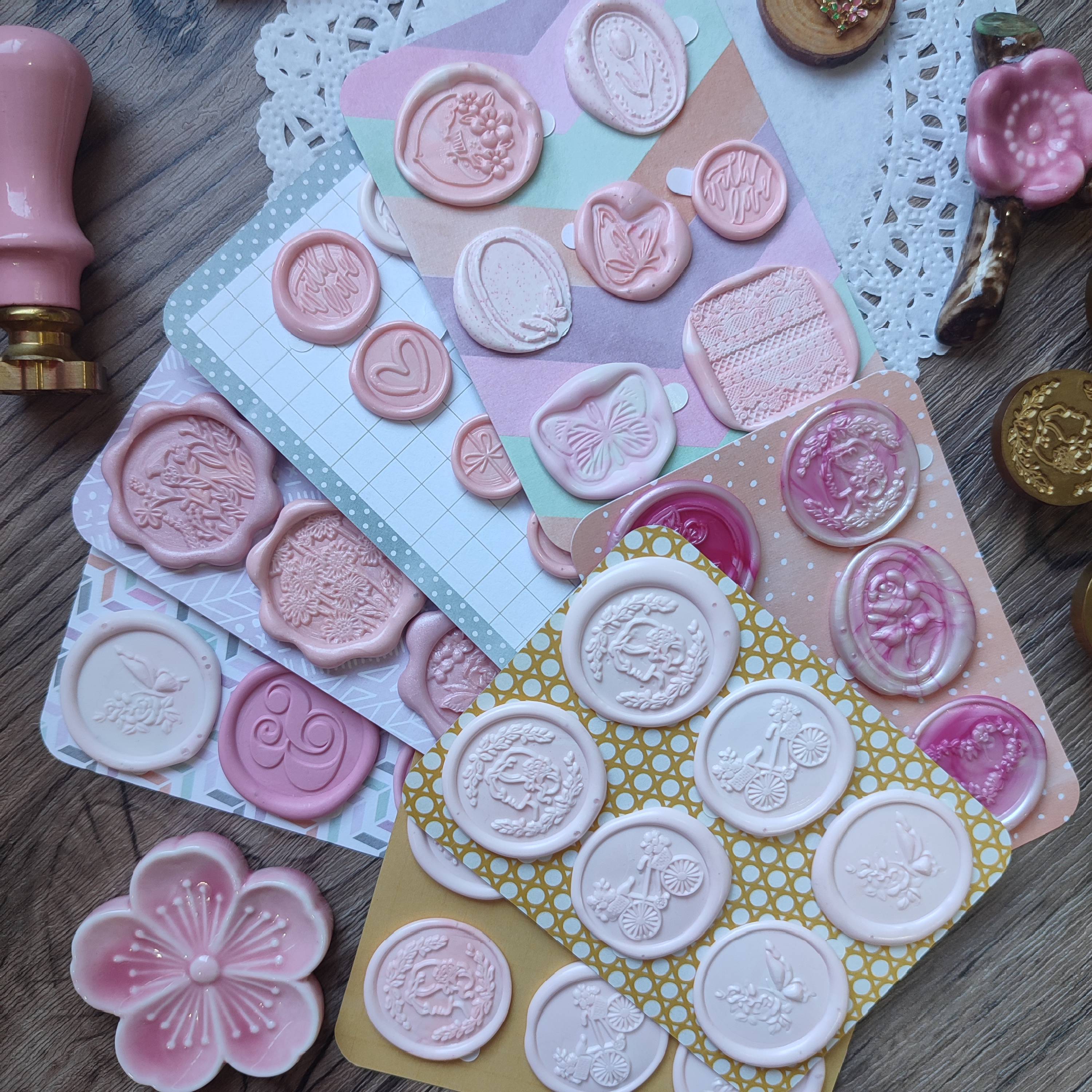 Pre-made Wax Seals Pastel Collection Set 5