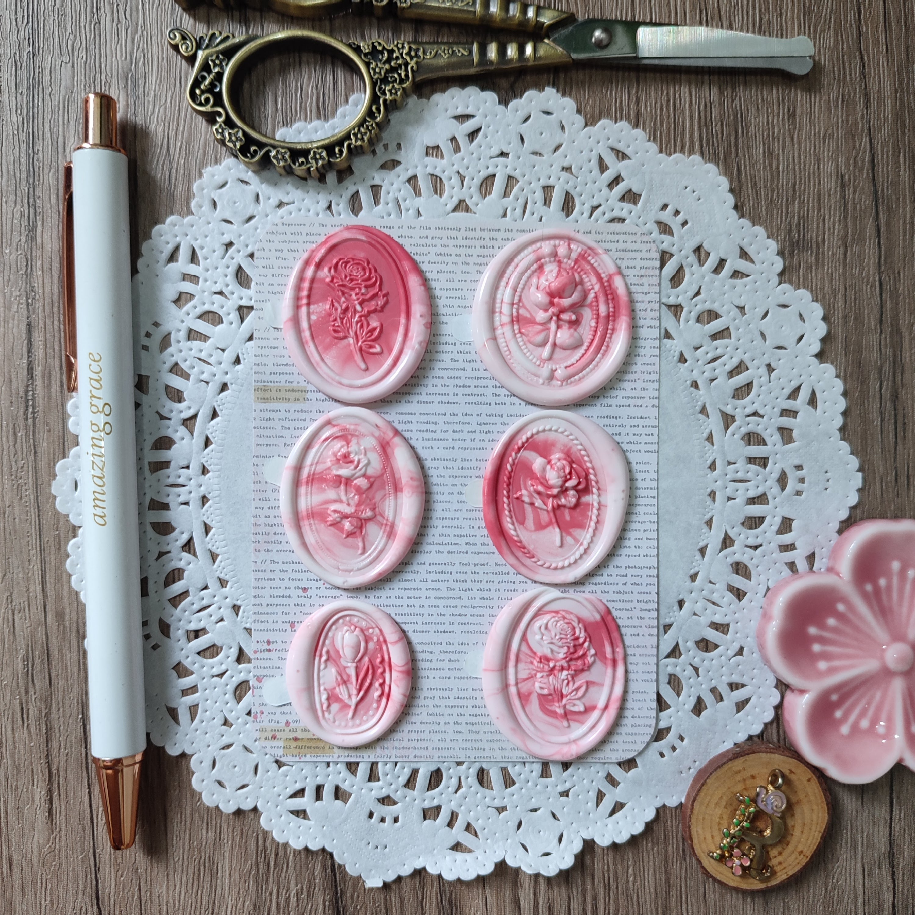 Pre-made Wax Seals (Marbled Collection)
