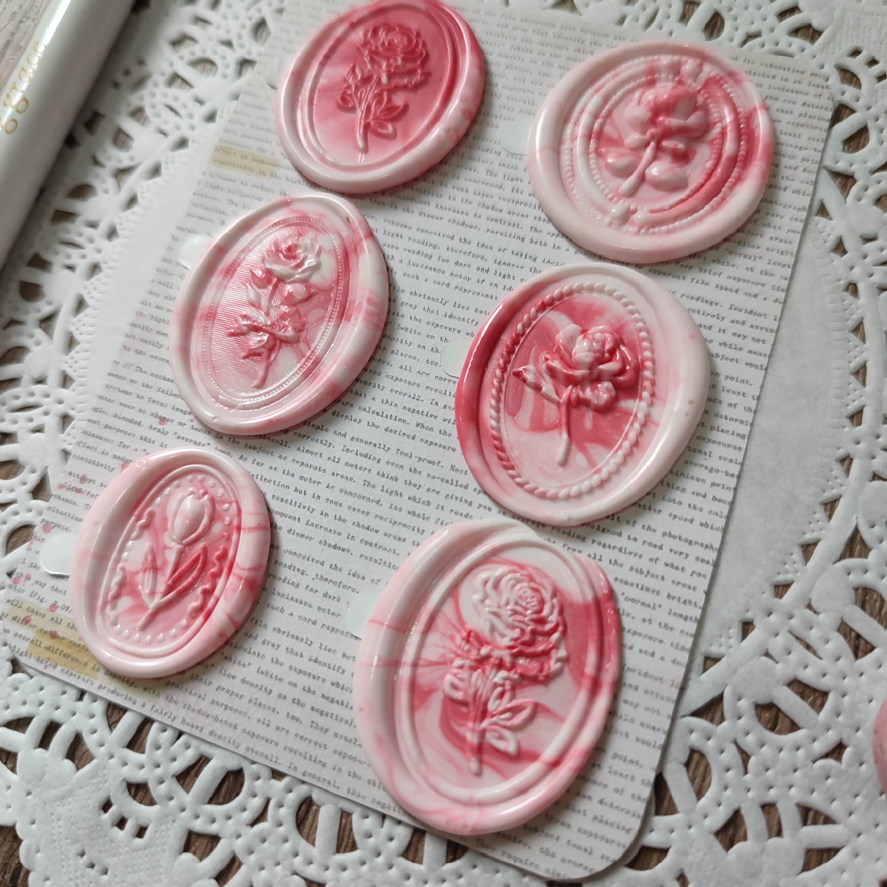 Pre-made Wax Seals (Marbled Collection)