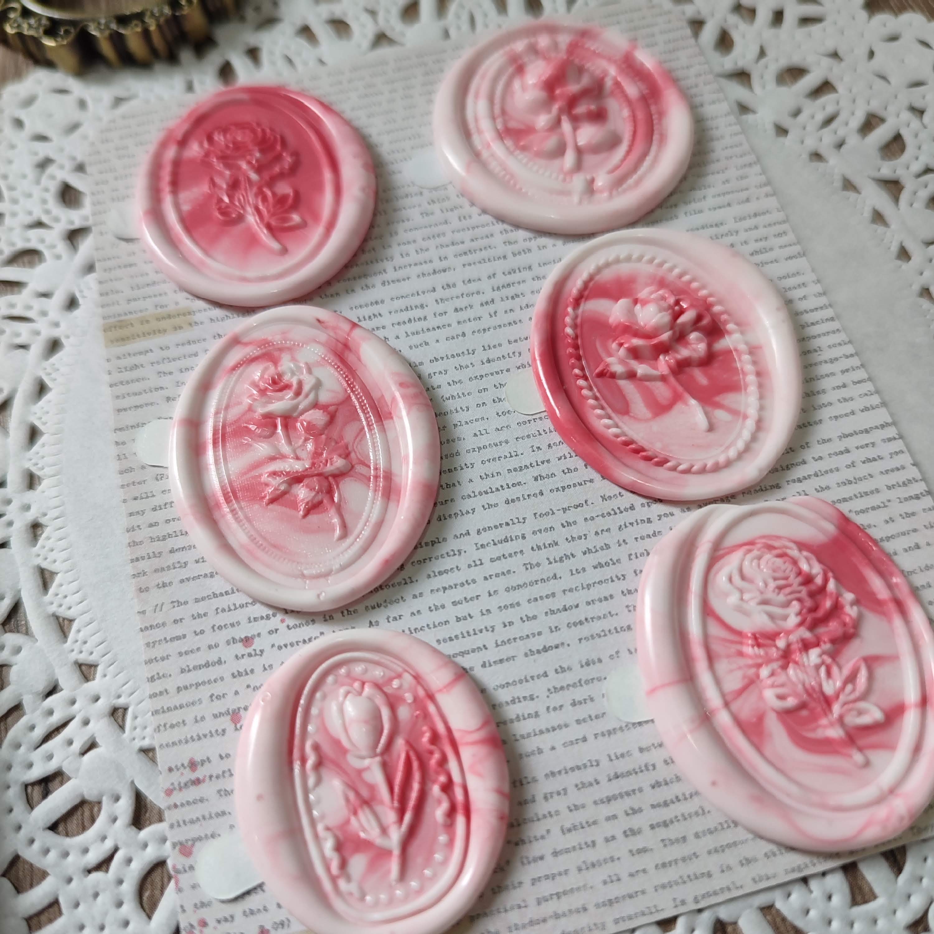 Pre-made Wax Seals (Marbled Collection)