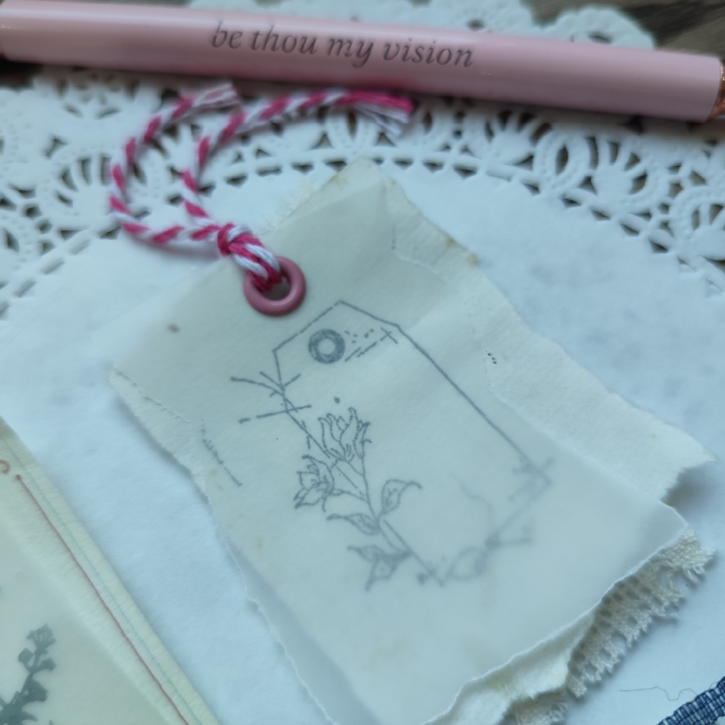 Vintage Gift Tags for Junk Journaling Set 1