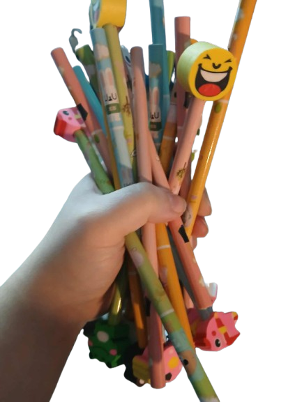 Pencil With Erasers