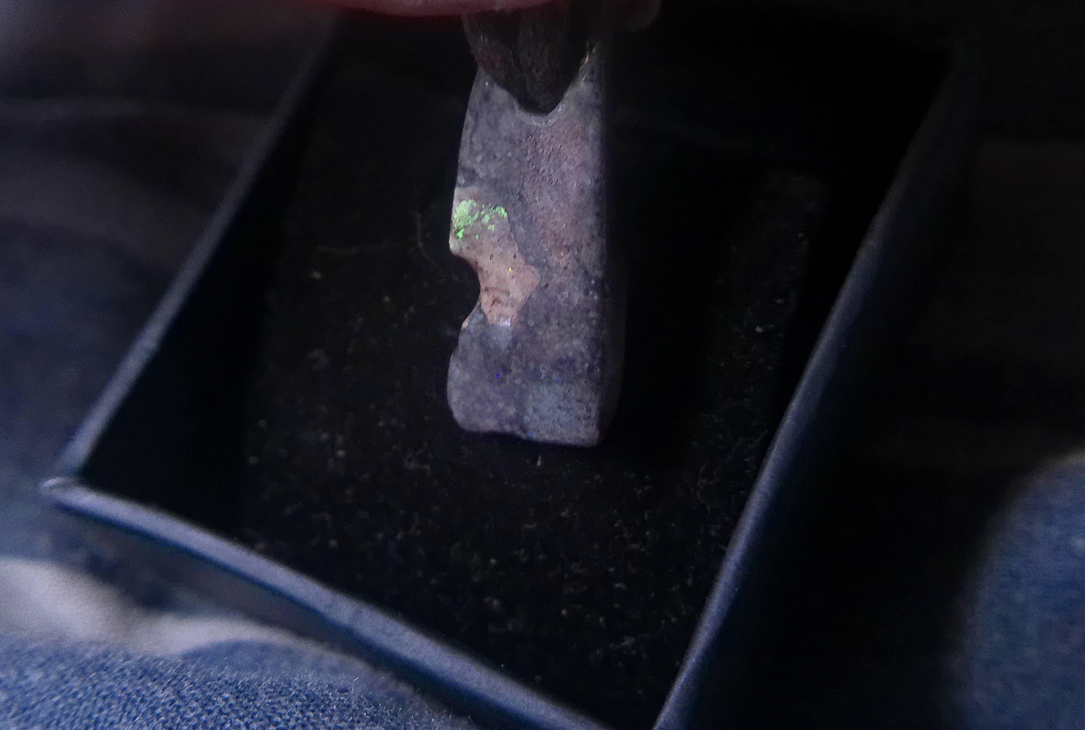 Andamooka freeform pendant