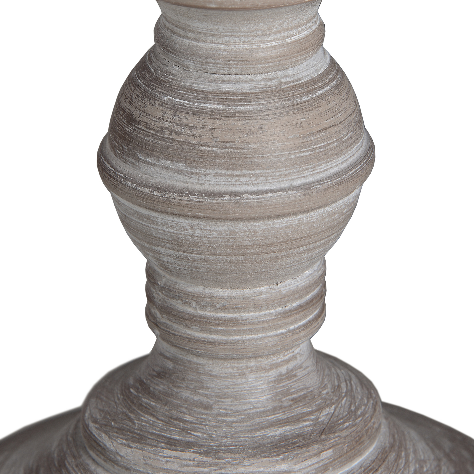 Pella Wooden Table Lamp with Linen Shade – Rustic Cottage Lighting