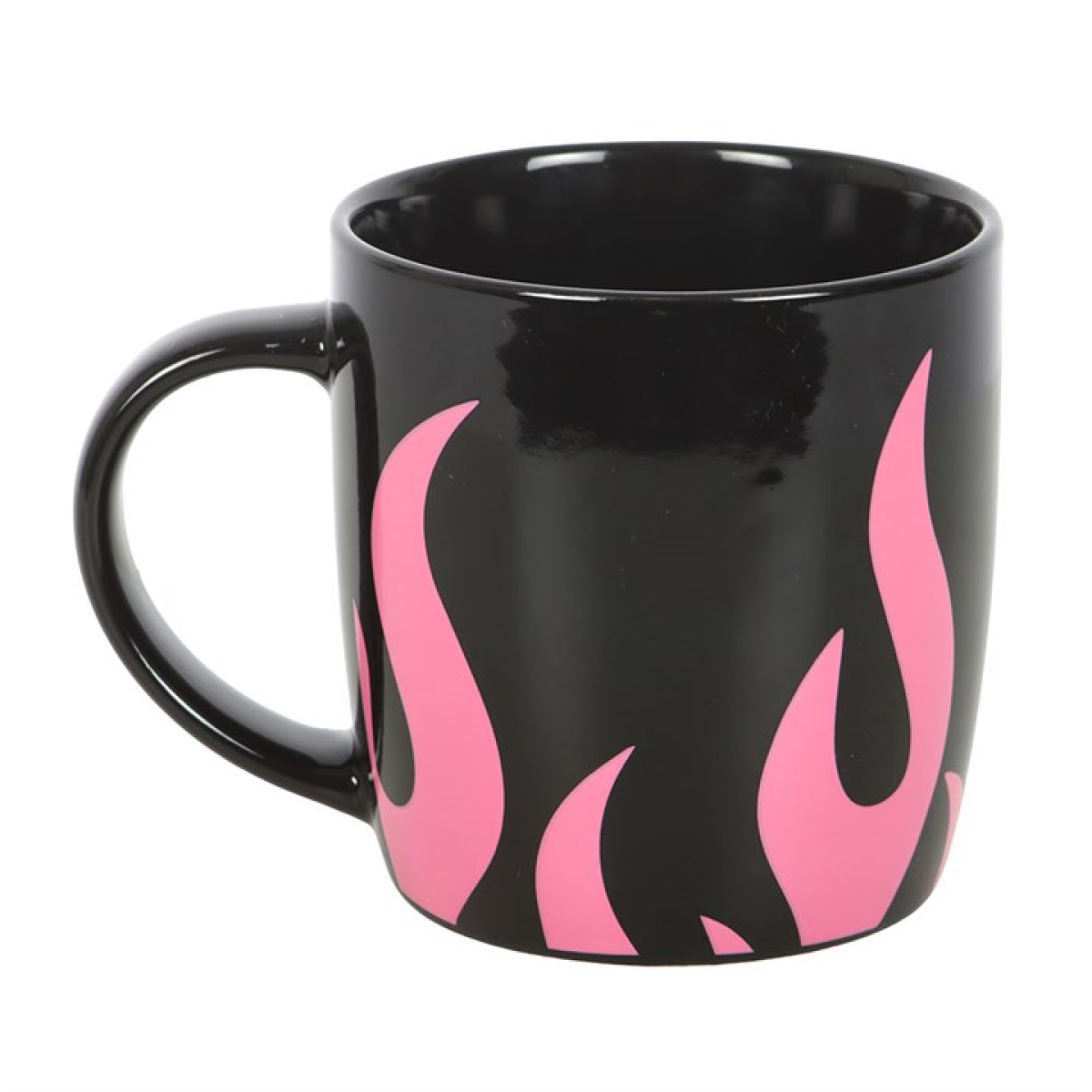 Pink Flame Mug – Stylish Ceramic Coffee & Tea Cup for Bright, Fun Mornings