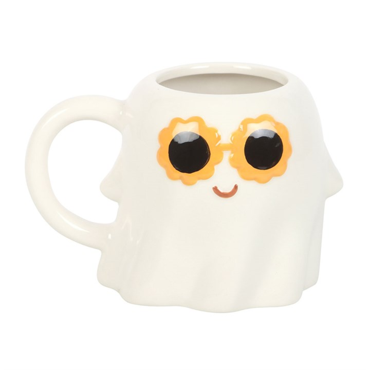 Groovy Ghost Mug 500ml – Halloween Ceramic Novelty Coffee Cup