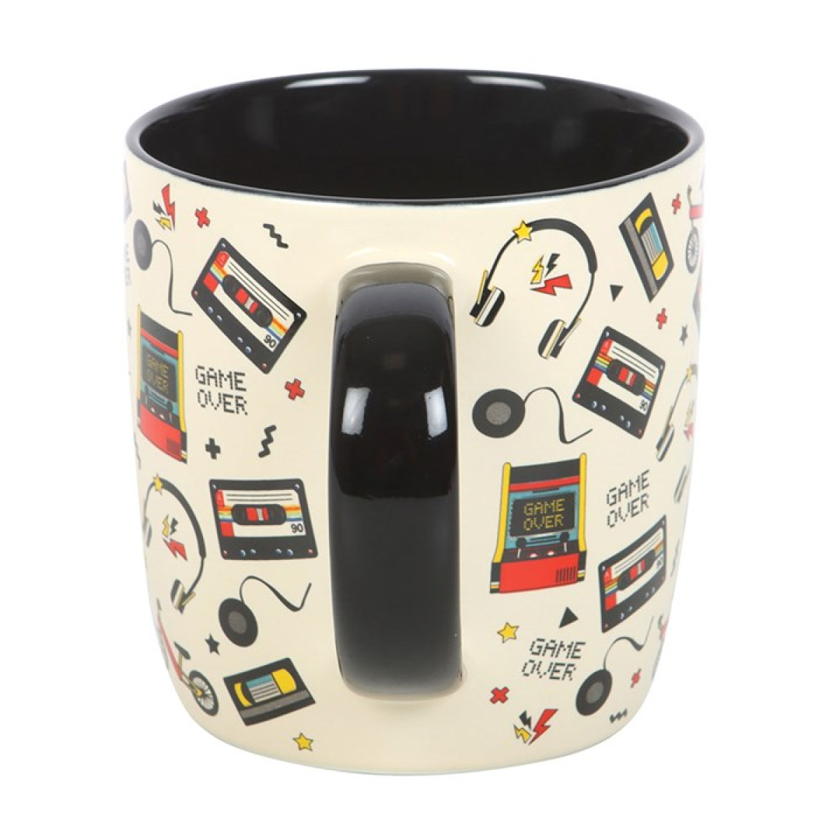 Retro 80s Mug 350ml – Vintage Gaming & Cassette Coffee Cup