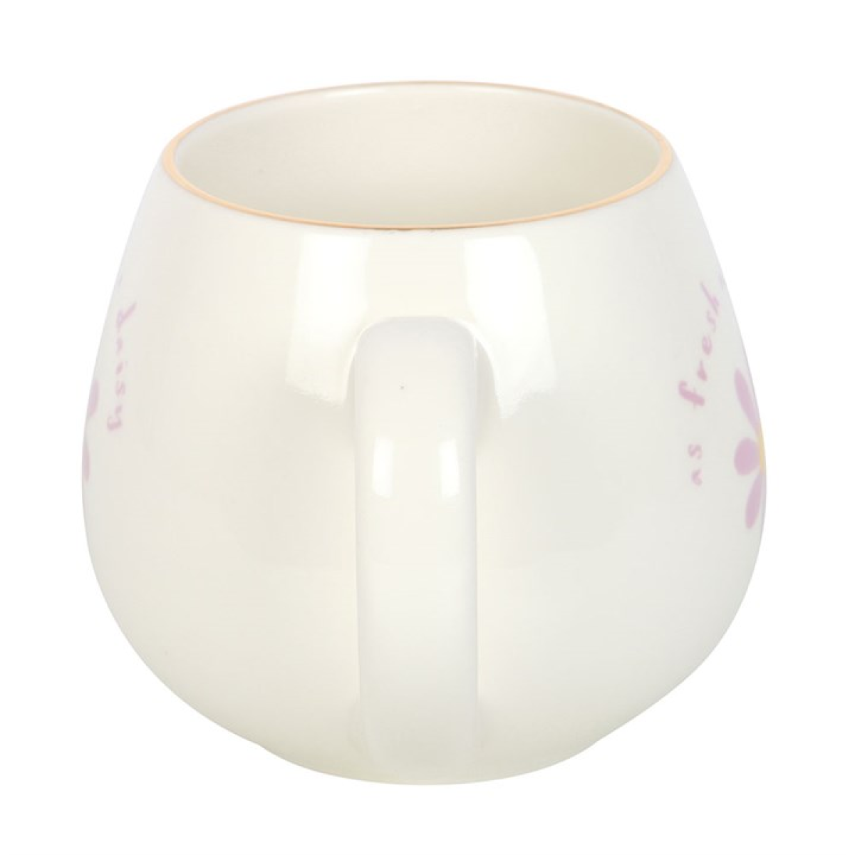 As Fresh As A Daisy Mug 500ml – Floral Ceramic Coffee Cup