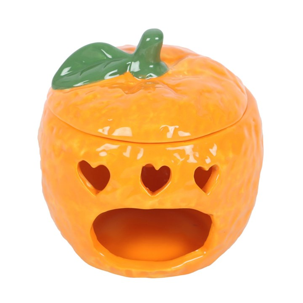Orange Oil Burner Ceramic – Fruit Tealight Wax Melt Diffuser