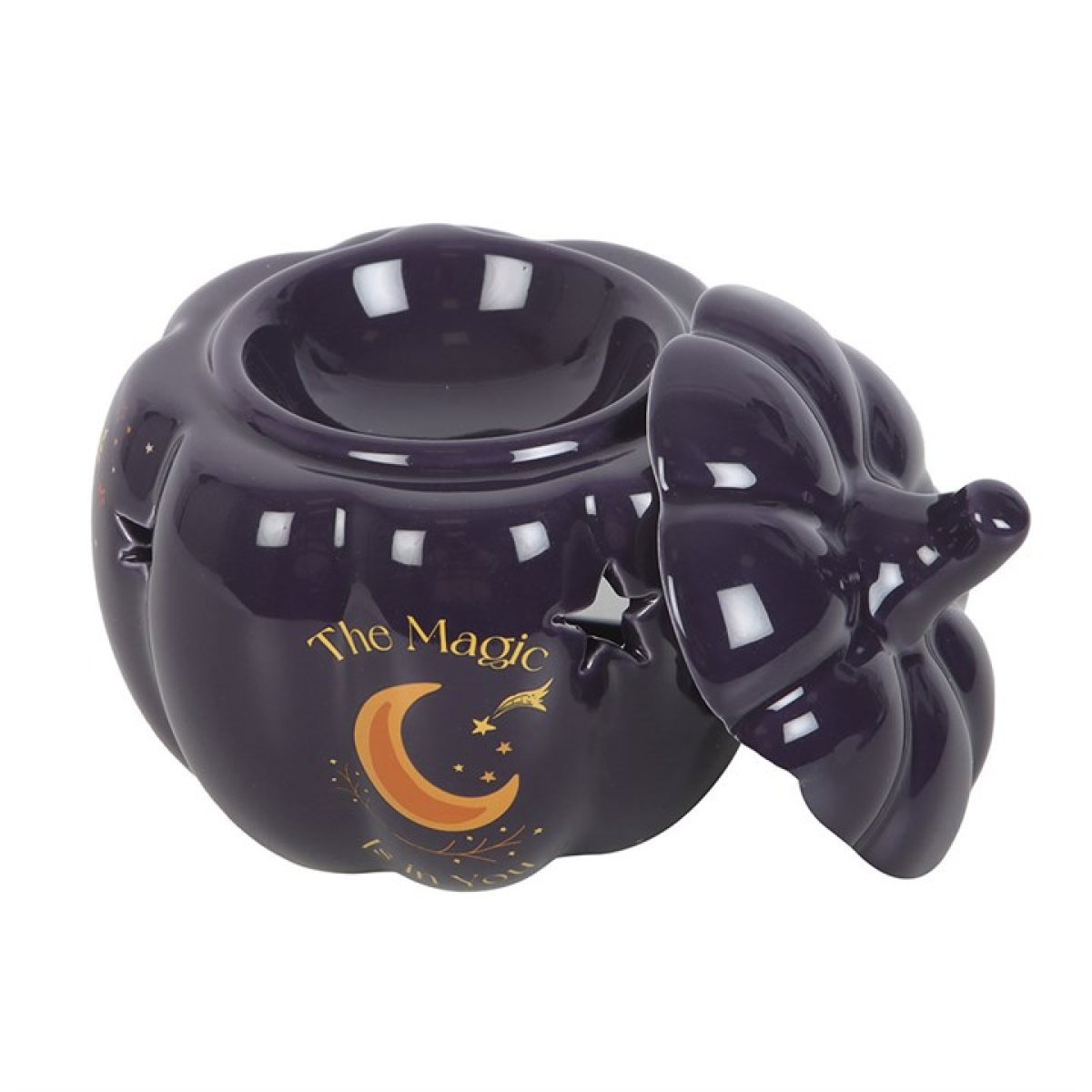 Midnight Pumpkin Oil Burner – Celestial Wax Melt Diffuser