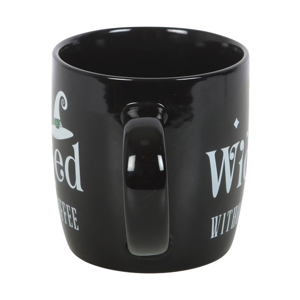 Wicked Without Coffee Witch Mug 340ml – Halloween Coffee Cup